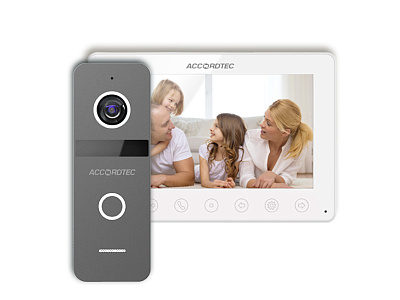 Комплект видедомофона AT-home7 Комплект домофонии WH-GR