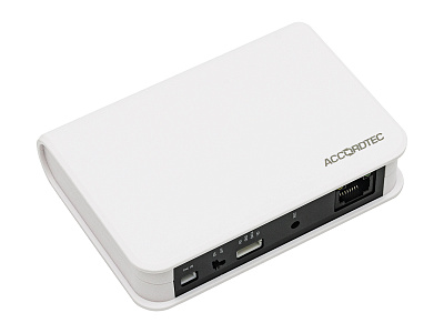 AT-AC10W WH Устройство для подключения монитора видеодомофона к сети интернет ACCORDTEC, белый,