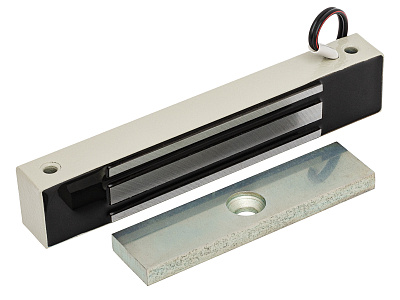 ML-100K с уголком, Электромагнитный замок ACCORDTEC, 100 кг, накладной