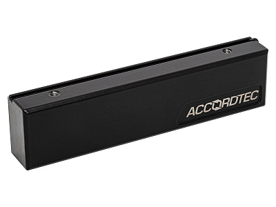 ML-200K Premium Black с планкой, Электромагнитный замок ACCORDTEC, 200 кг, накладной — изображение 2