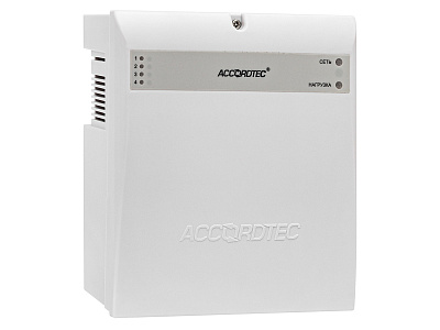 ББП-40 v.4 исп. 1 Блок бесперебойного питания ACCORDTEC, 12 В, 4 (4 х 1А)