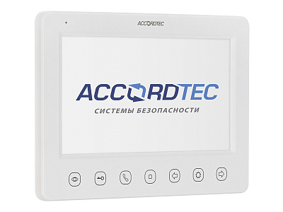 Монитор домофона AT-VD751C/M/SD WH