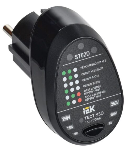Тестер розеток ST02D ARMA2L 5
