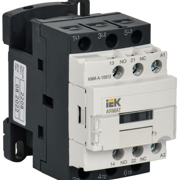 Контактор КМИ-А-10912 LC1D 9А кат. 230В AC 1НО+1НЗ AC-3