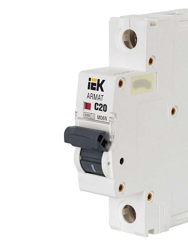 Выключатель автоматический модульный 1п C 20А M06N — изображение 8