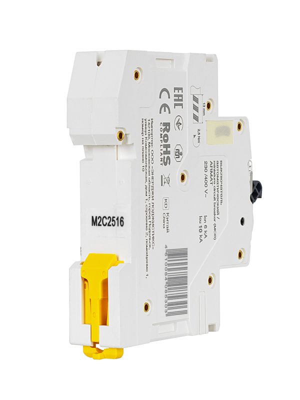 Выключатель автоматический модульный 1п C 25А M06N — изображение 3