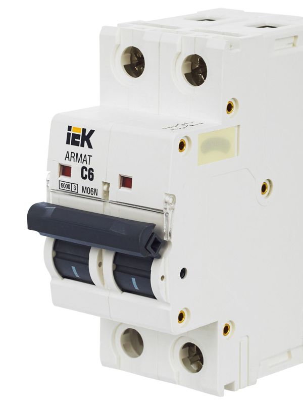 Выключатель автоматический модульный 2п C 6А M06N — изображение 8