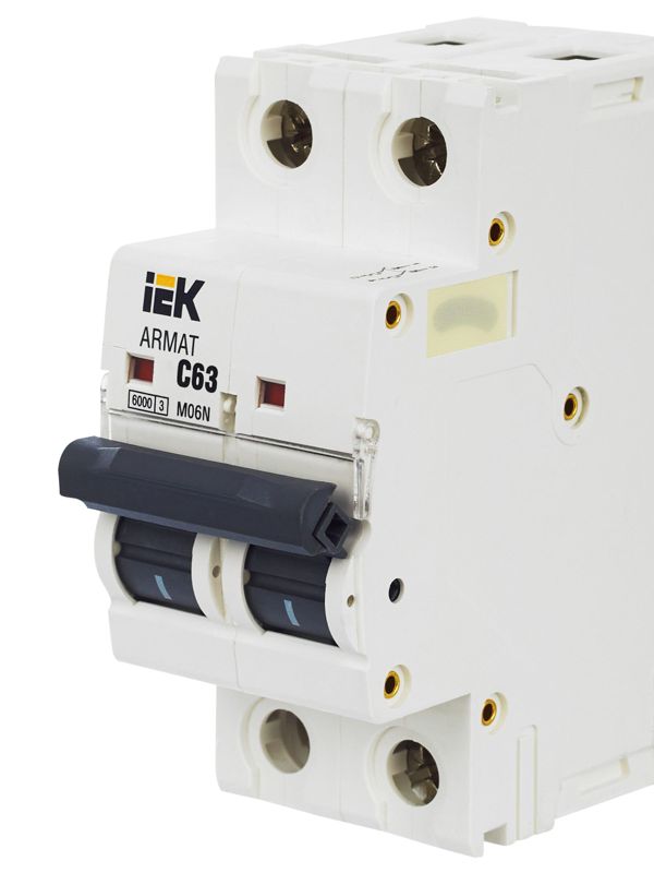 Выключатель автоматический модульный 2п C 63А M06N — изображение 8
