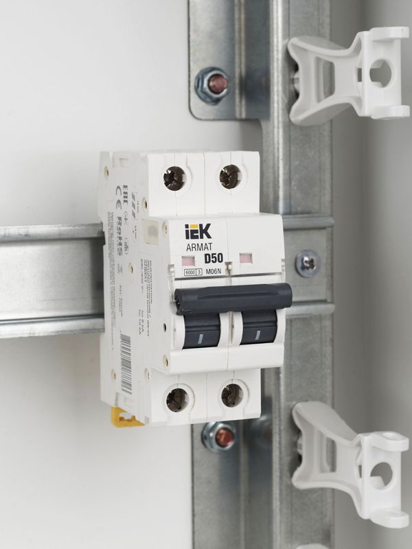 Выключатель автоматический модульный 2п D 50А M06N — изображение 9