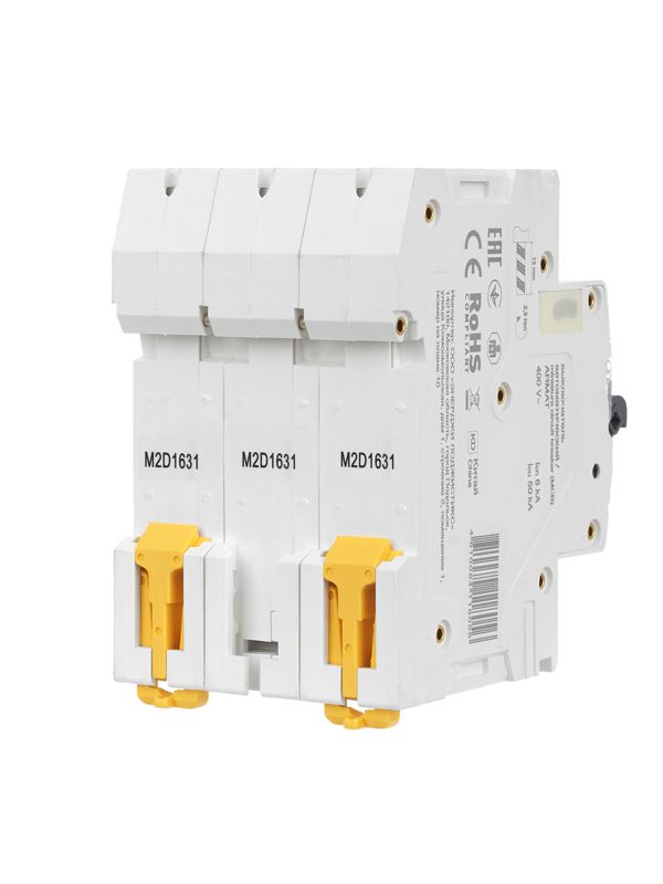 Выключатель автоматический модульный 3п C 63А M10N — изображение 3