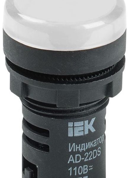 Лампа светосигнальная AD22DS d22мм 24В AC/DC бел