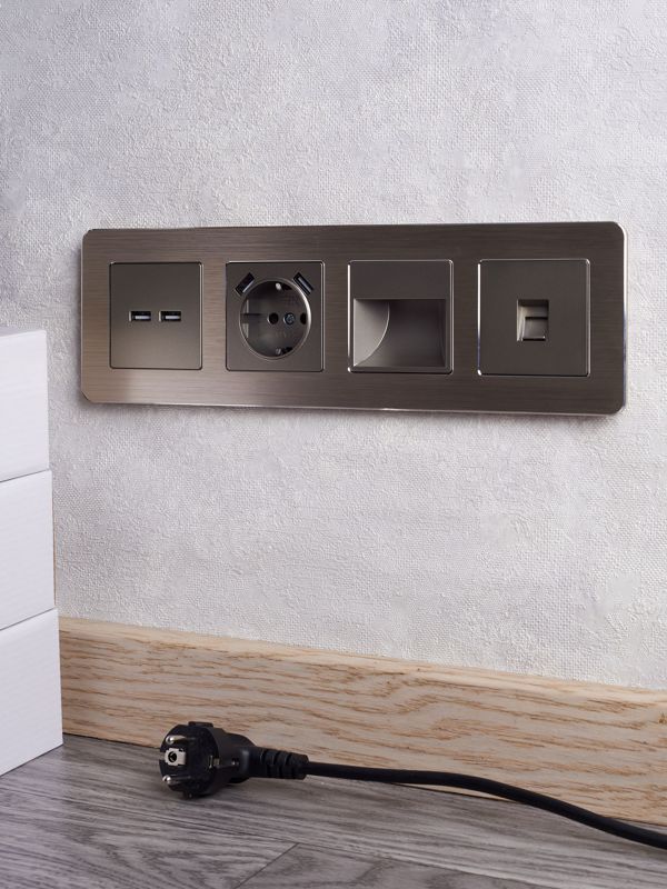 Подсветка светодиодная BRITE встраив. ПЛ20-БрШ механизм шампань — изображение 7