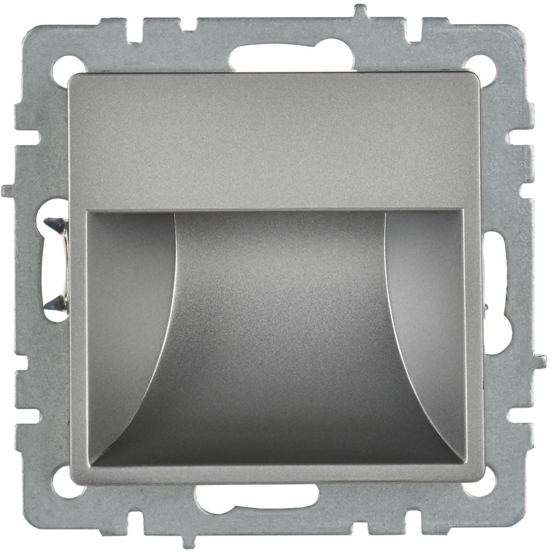 Подсветка светодиодная BRITE встраив. ПЛ20-БрС механизм сталь — изображение 2