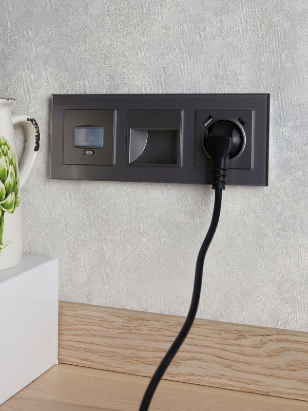 Подсветка светодиодная BRITE встраив. ПЛ20-БрС механизм сталь — изображение 7