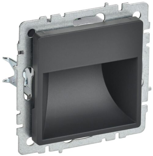 Подсветка светодиодная BRITE встраив. ПЛ20-БрГ механизм графит