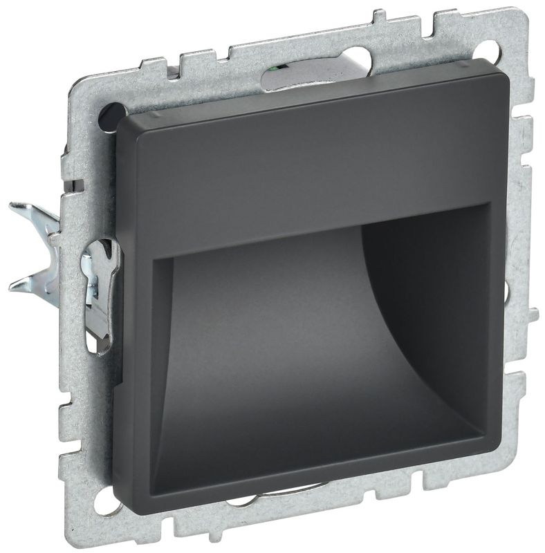 Подсветка светодиодная BRITE встраив. ПЛ20-БрГ механизм графит