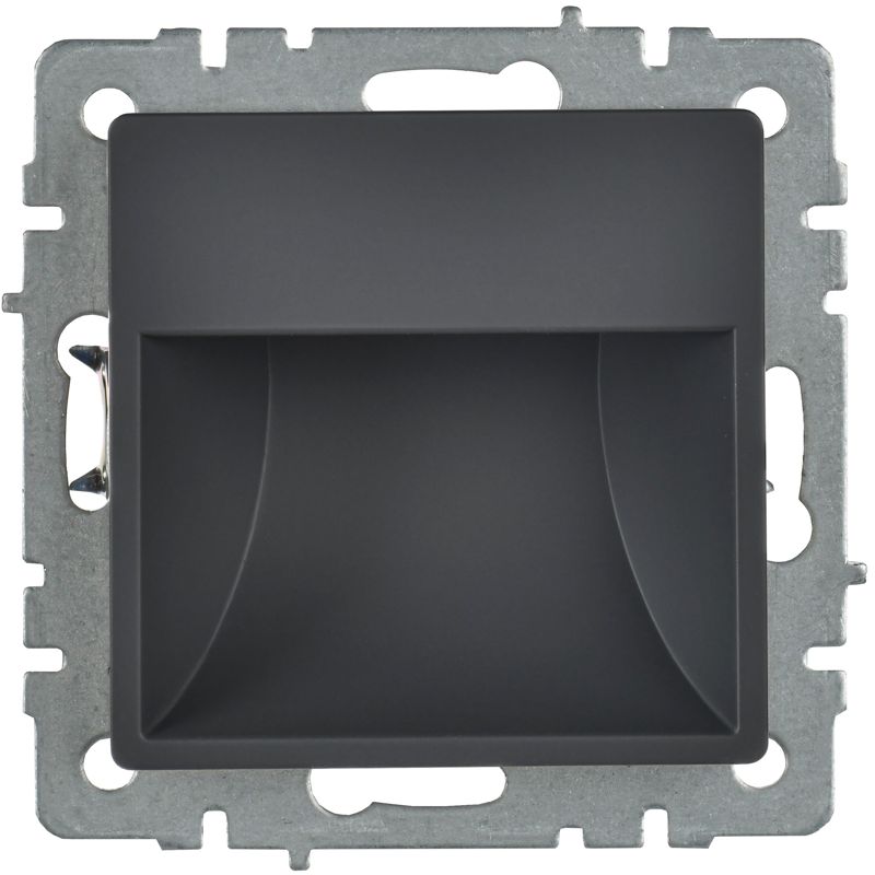 Подсветка светодиодная BRITE встраив. ПЛ20-БрГ механизм графит — изображение 2