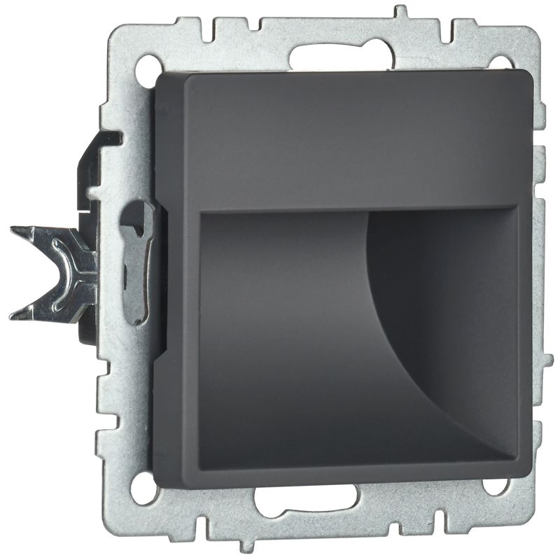 Подсветка светодиодная BRITE встраив. ПЛ20-БрГ механизм графит — изображение 4