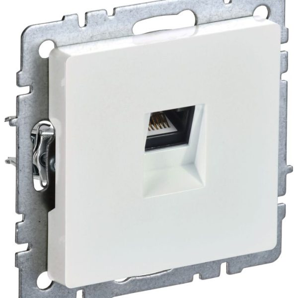 Розетка компьютерная СП RJ45 кат.5E BRITE РК10-БрЖ механизм жемчуж
