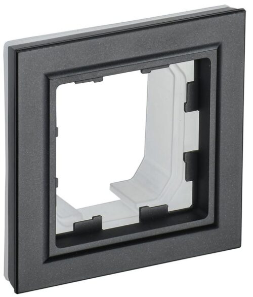 Рамка 1-м IP44 BRITE РУ-1-БрЧ-44 черн