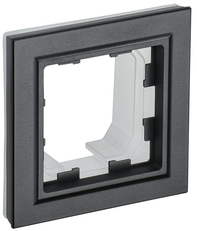 Рамка 1-м IP44 BRITE РУ-1-БрЧ-44 черн