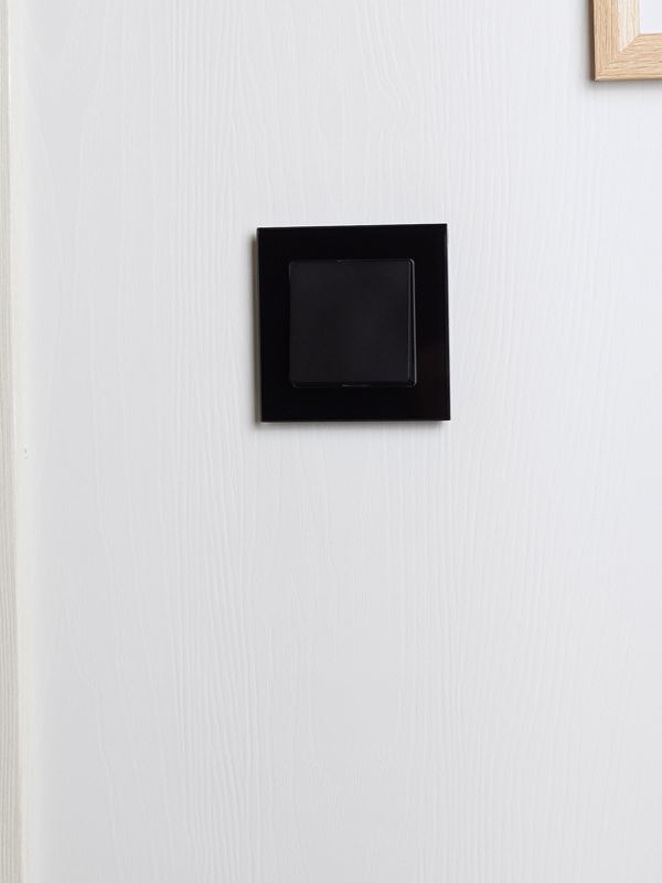 Рамка 1-м BRITE РУ-1-2-БрЧ стекло черн — изображение 6