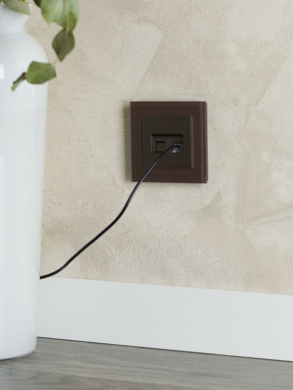 Рамка 1-м BRITE РУ-1-2-БрТБ стекло темн. бронза — изображение 7