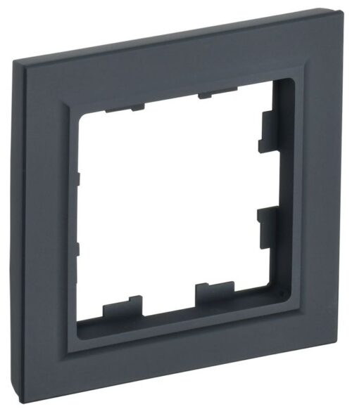 Рамка 1-м BRITE РУ-1-БрГ графит
