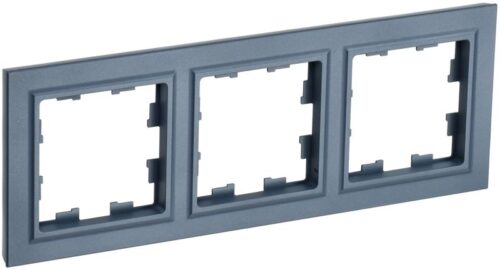 Рамка 3-м BRITE РУ-3-БрМ маренго