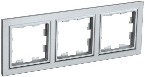 Рамка 3-м BRITE РУ-3-БрА алюм