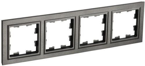 Рамка 4-м BRITE РУ-4-БрТБ бронза