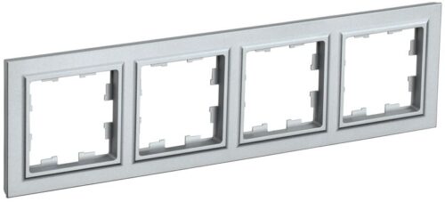 Рамка 4-м BRITE РУ-4-БрА алюм