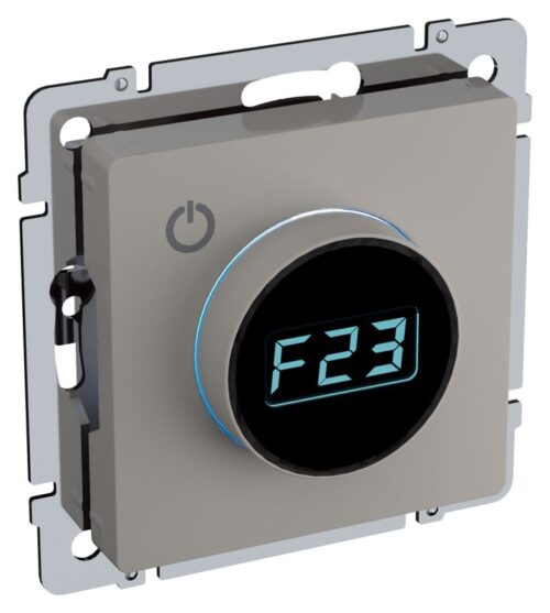 Термостат электронный с индик. BRITE СП IP20 ТС10-1-БрКр механизм беж