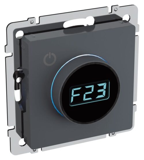 Термостат электронный с индик. BRITE СП IP20 ТС10-1-БрМ механизм маренго