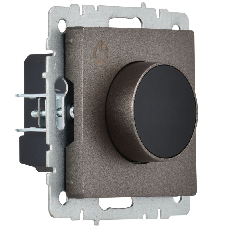 Термостат электронный с индик. BRITE СП IP20 ТС10-1-БрТБ темная механизм бронза — изображение 3