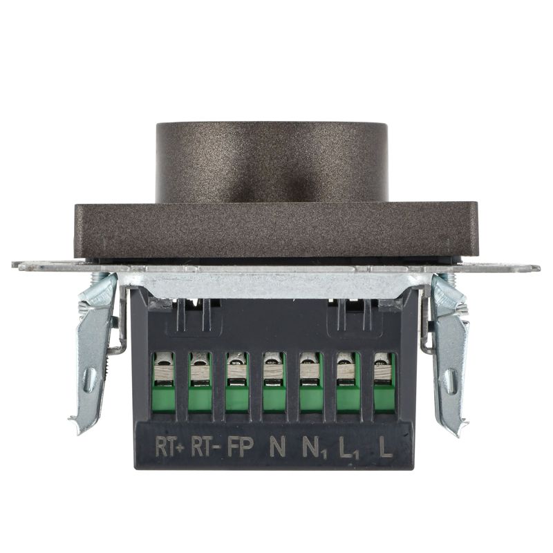 Термостат электронный с индик. BRITE СП IP20 ТС10-1-БрТБ темная механизм бронза — изображение 5