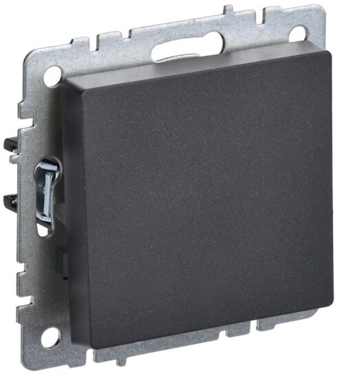 Выключатель перекрестный 1-кл. СП BRITE 10А ВС10-1-3-БрЧ механизм черн