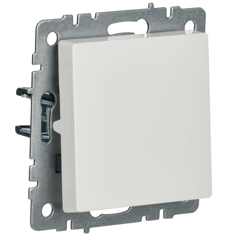 Выключатель 1-кл. СП BRITE ВС10-1-4-БрБ 10А самовозвратн. механизм бел — изображение 5