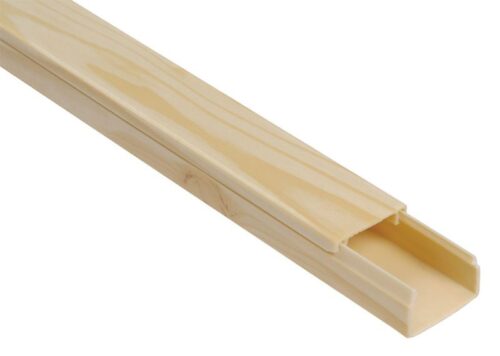 Кабель-канал 12х12 L2000 пластик ЭЛЕКОР сосна