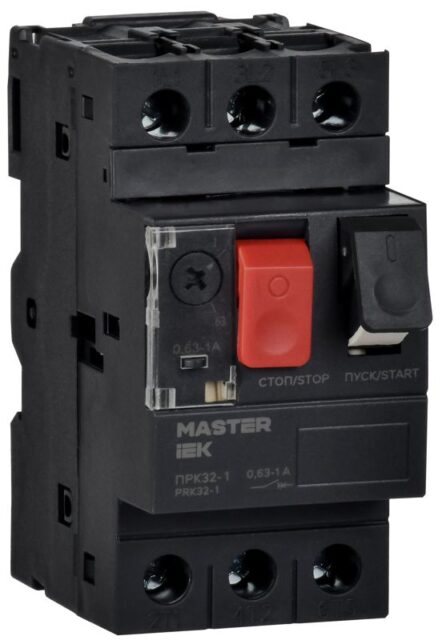 Пускатель ПРК32-1 In1.0А Ir0.63-1.0А Ue 660В