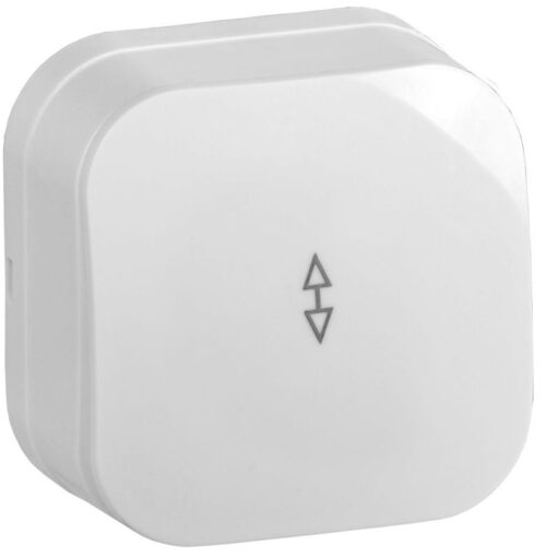 Переключатель проходной 1-кл. ОП GLORY 10А ВСп10-1-0-ХБ бел