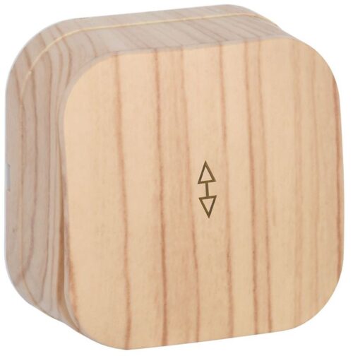 Переключатель проходной 1-кл. ОП GLORY 10А ВСп10-1-0-ХС сосна