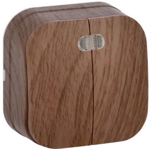 Выключатель 2-кл. ОП GLORY 10А ВС20-2-1-ХД с индикацией дуб