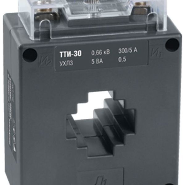 Трансформатор тока ТТИ-30 300/5А кл. точн. 0.5S 5В.А