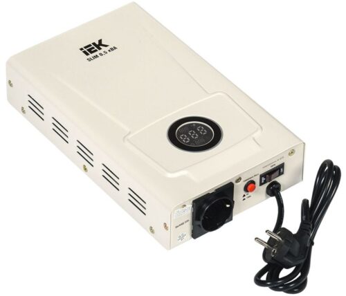 Стабилизатор напряжения 1ф 0.5кВА SLIM настенный