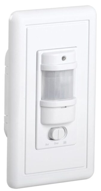 Детектор движения ДД 028 1200Вт угол обз. 140град. дальн. 9м IP20 бел