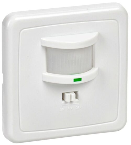 Детектор движения ДД 035 500Вт угол обз. 140град. дальн. 12м IP20 бел