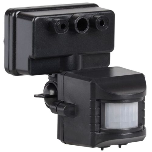 Детектор движения ДД 019 1100Вт угол обз. 120град. дальн. 12м IP44 черн