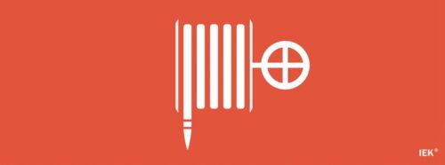 Этикетка самоклеящаяся "Пожарный гидрант" ССА 1005