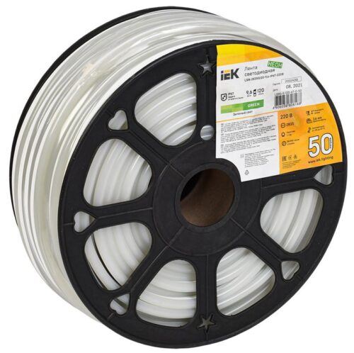 Лента светодиодная "неон" LSR-2835G120-9.6-IP67-220В